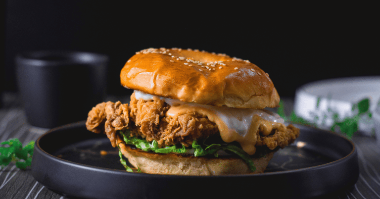 Kipburger - bij Brasserie Tuinzicht in Hilversum