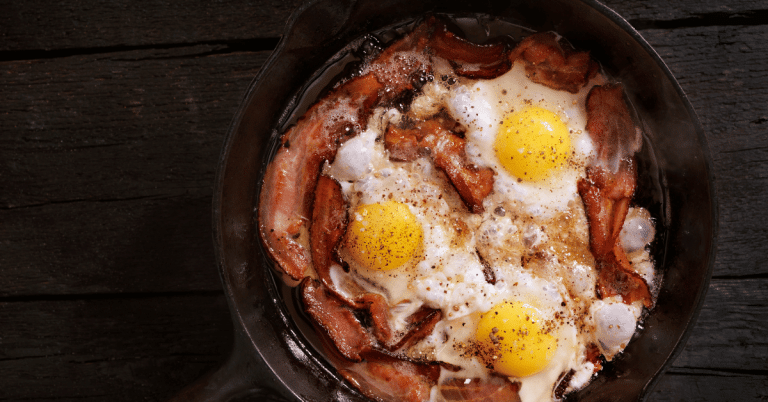 Uitsmijter Bacon en Kaas - bij Brasserie Tuinzicht in Hilversum